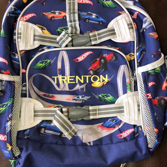 pottery barn hot wheels backpack